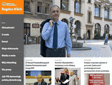 Tablet Screenshot of klich.pl